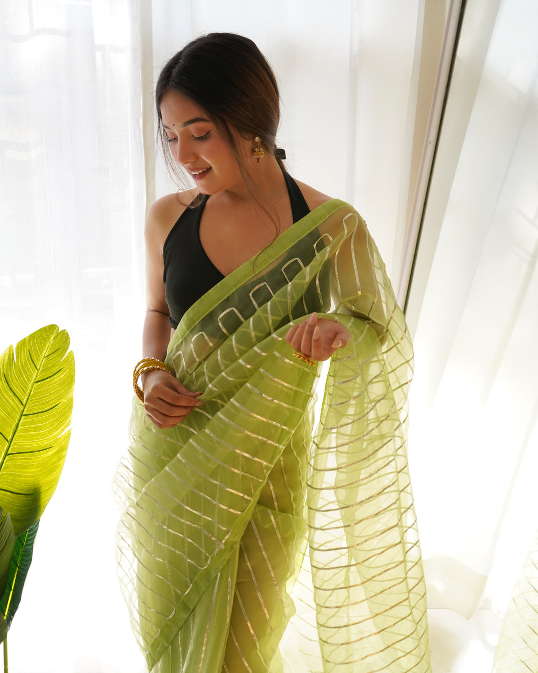 Radiant Organza Saree with | Perfect for Special Celebrations