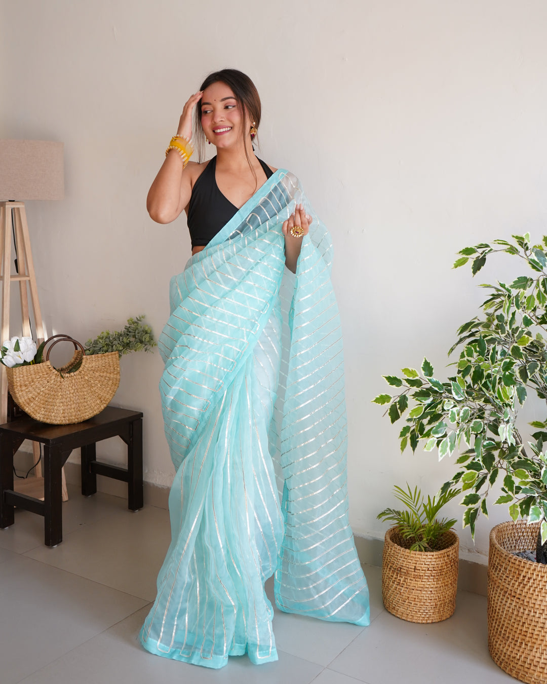 Radiant Organza Saree with | Perfect for Special Celebrations