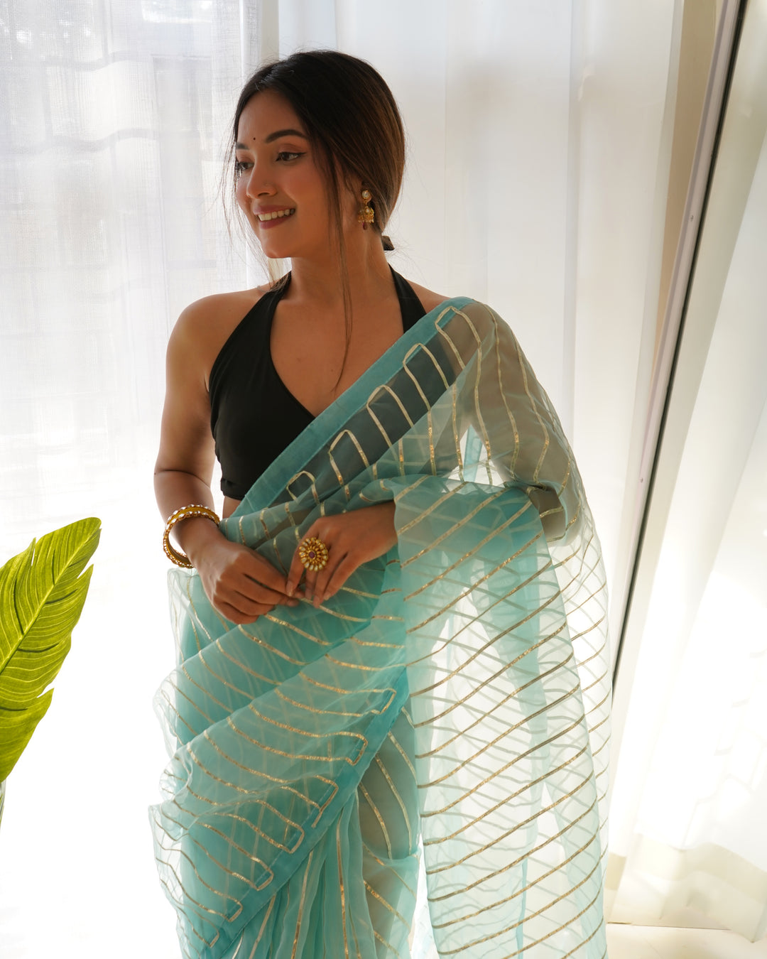 Radiant Organza Saree with | Perfect for Special Celebrations