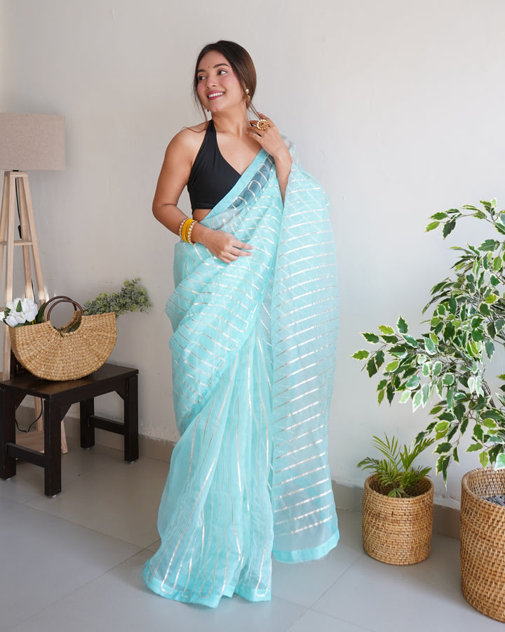 Radiant Organza Saree with | Perfect for Special Celebrations