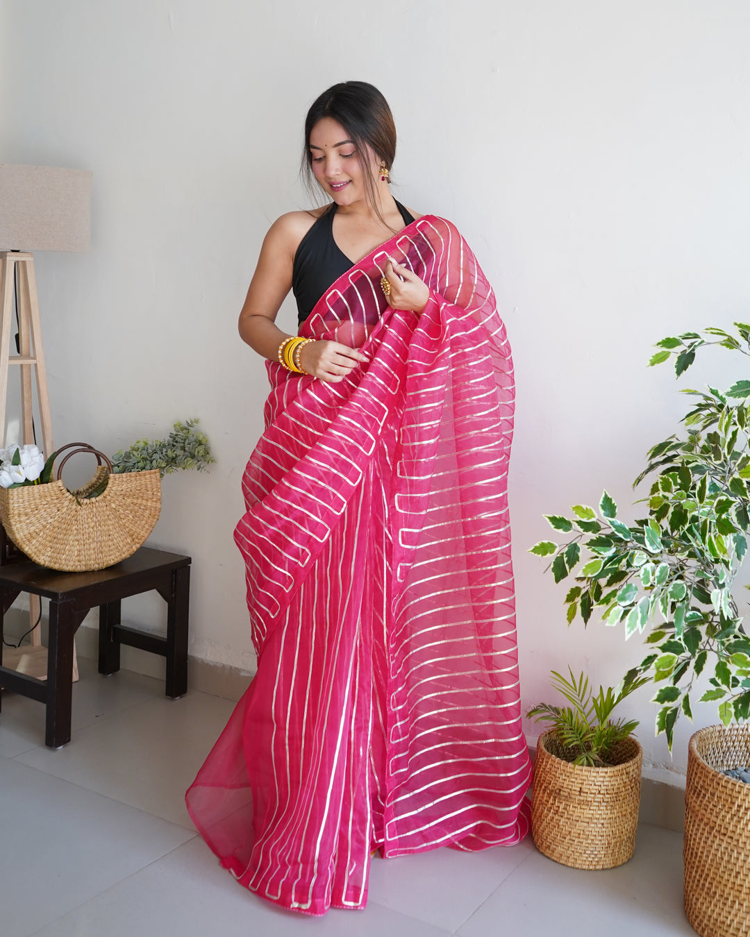 Radiant Organza Saree with | Perfect for Special Celebrations