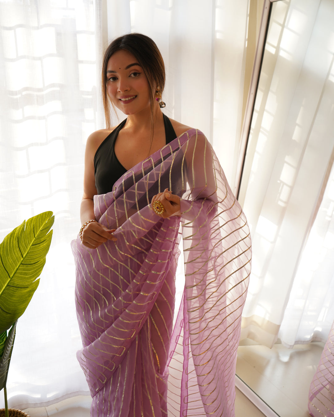 Radiant Organza Saree with | Perfect for Special Celebrations