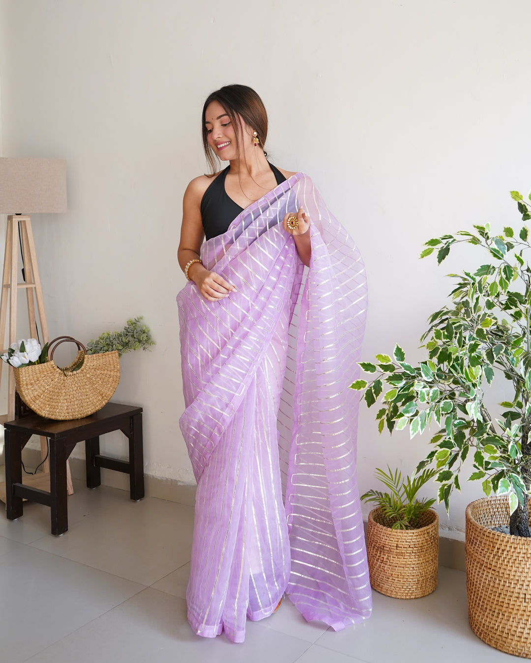 Radiant Organza Saree with | Perfect for Special Celebrations