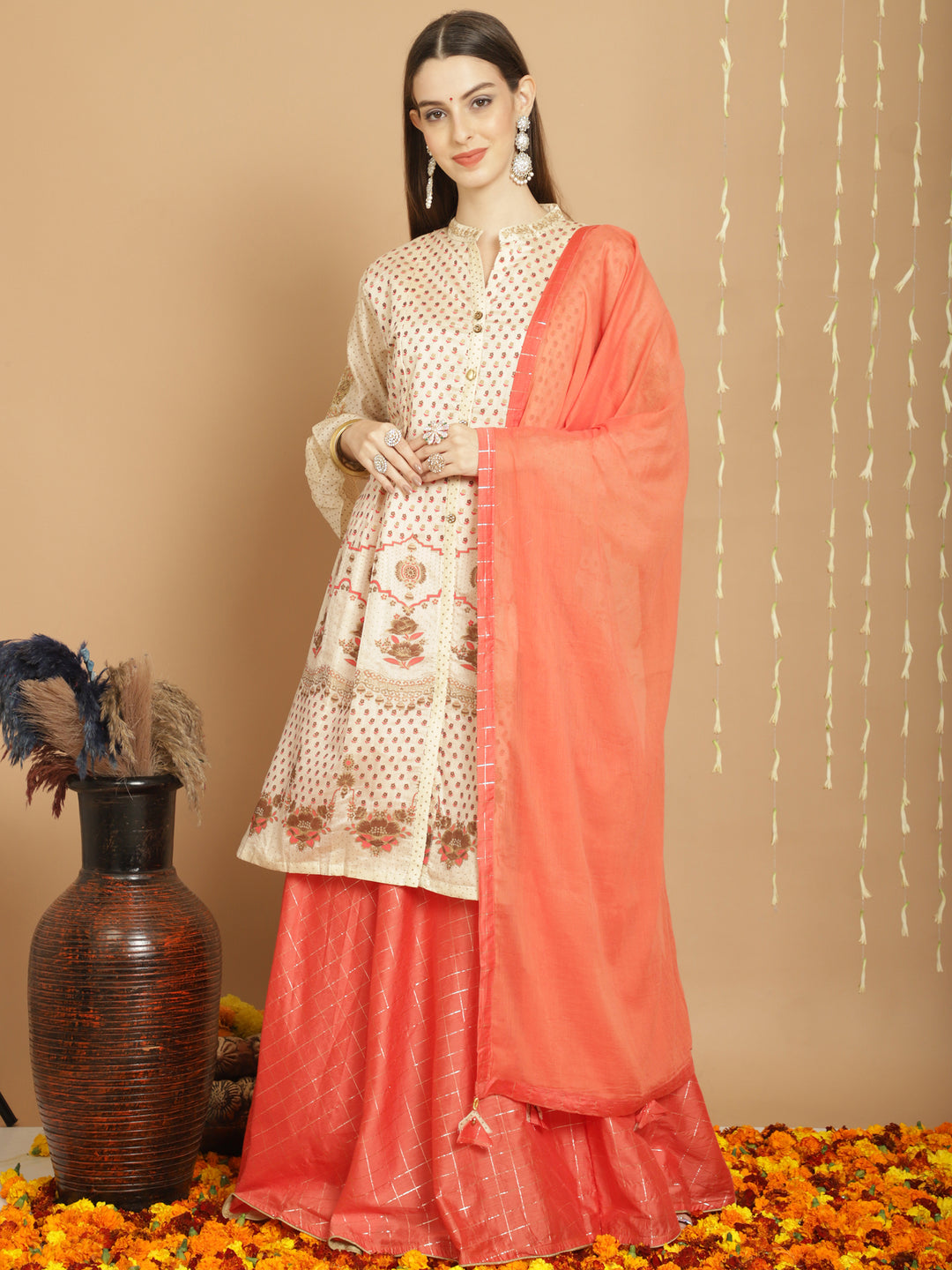 Designer Art Silk Sharara for Women | Elegant Traditional Wear for Weddings & Special Occasions