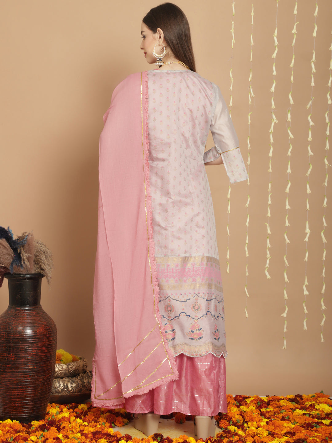 Designer Art Silk Sharara for Women | Elegant Traditional Wear for Weddings & Special Occasions