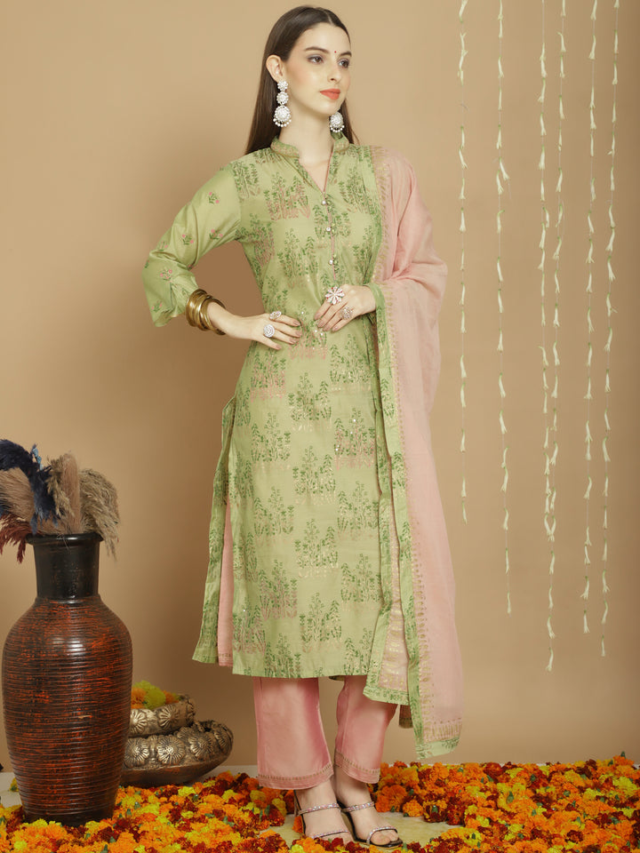 Designer Long Length Salwar Kameez for Women | Elegant Art Silk Traditional Wear for Weddings & Special Occasions