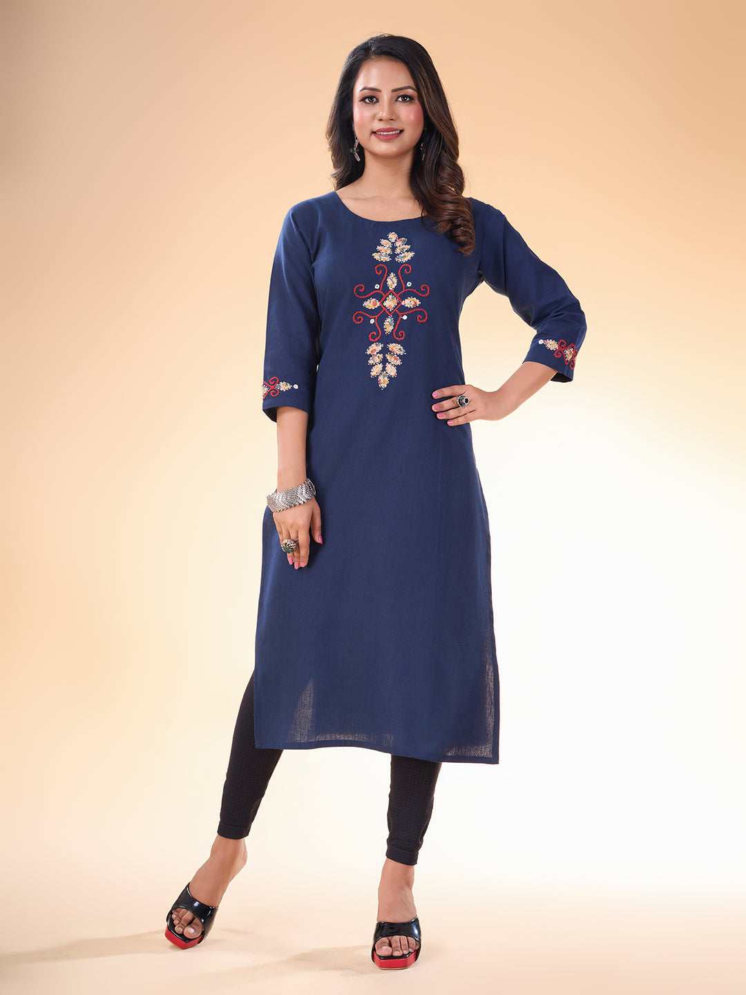 Designer Printed Kurti for Women | Cotton Kurti for Wedding Cotton Kurta