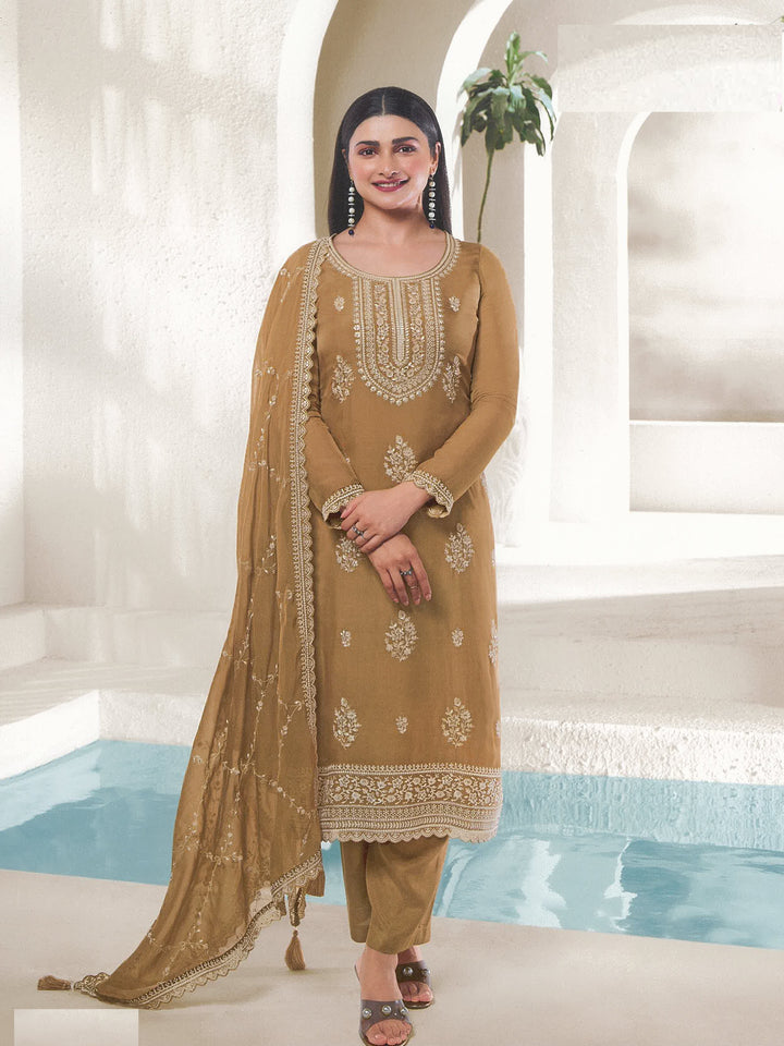 Elegant Designer Organza Salwar Suit | Premium Fabric, Traditional & Modern Style