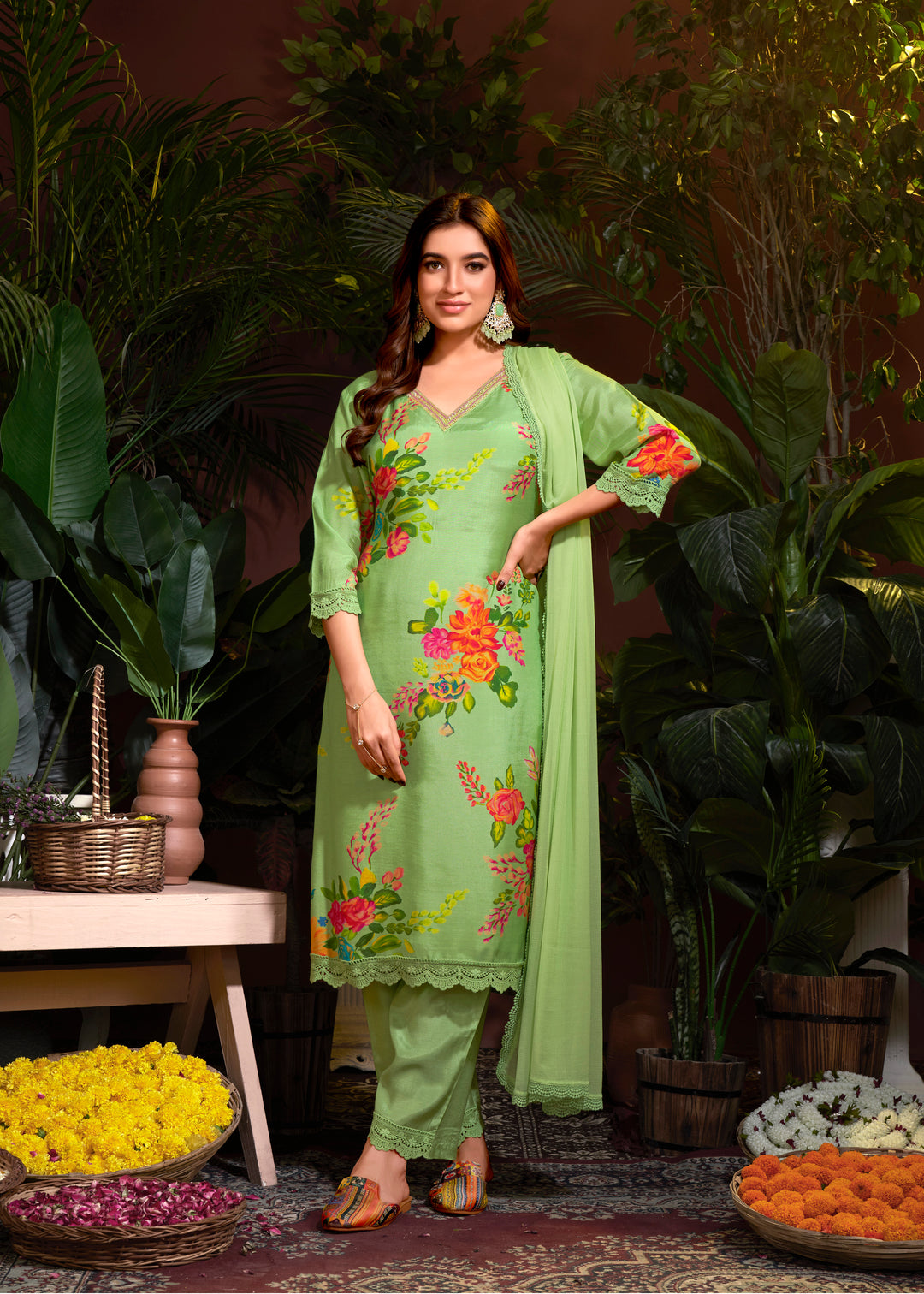 Beautiful Readymade Salwar Suits in Muslin Fabric | Elegant Designer Salwar Kameez for Special Occasions