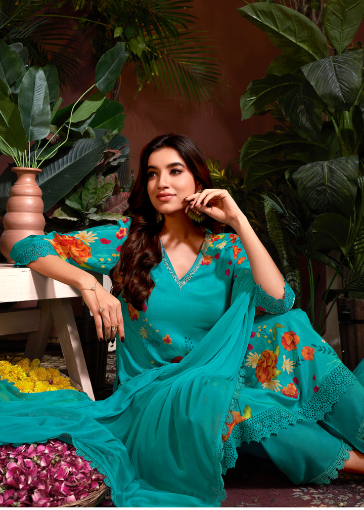 Beautiful Readymade Salwar Suits in Muslin Fabric | Elegant Designer Salwar Kameez for Special Occasions