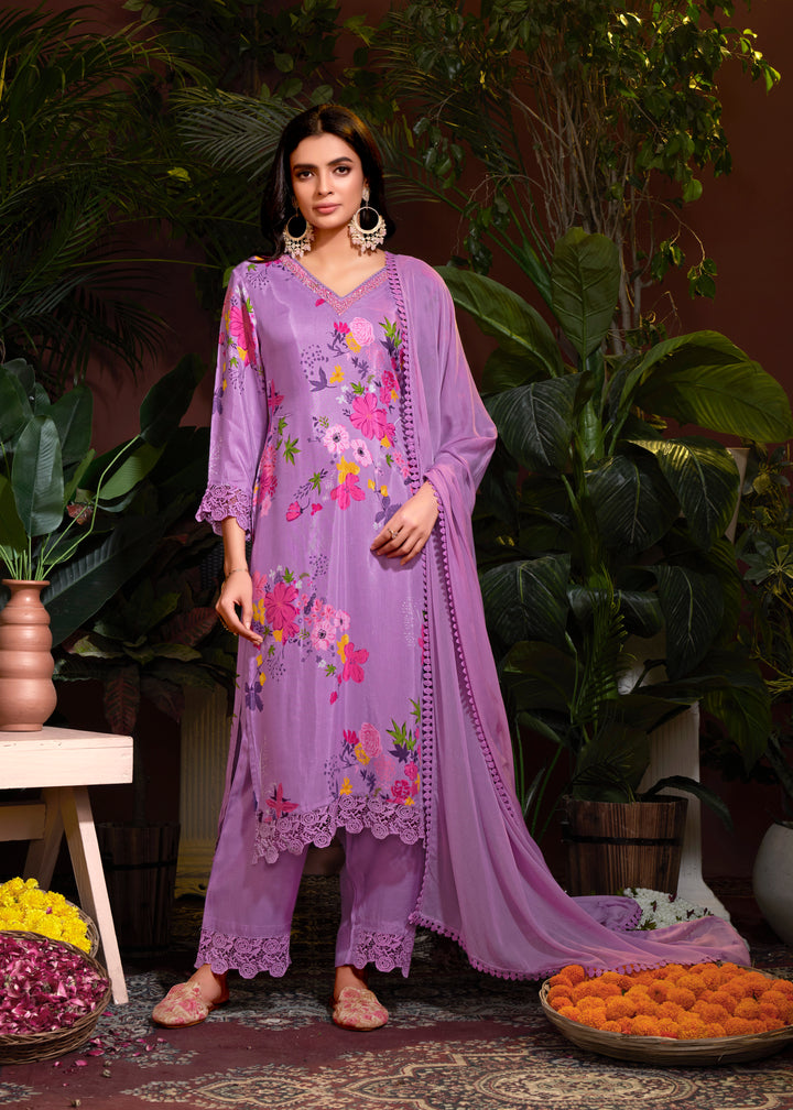 Beautiful Readymade Salwar Suits in Muslin Fabric | Elegant Designer Salwar Kameez for Special Occasions