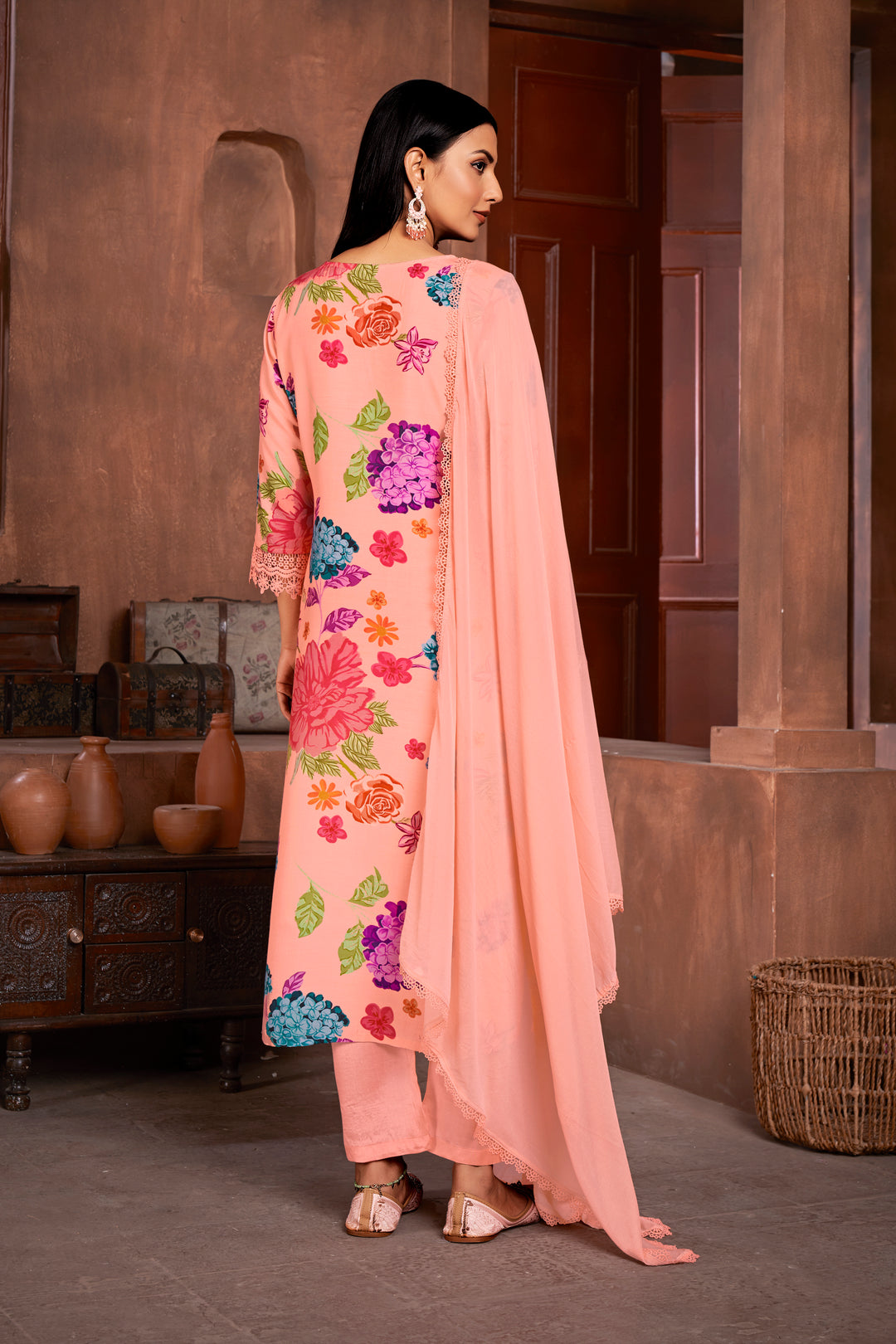 Beautiful Readymade Salwar Suits in Muslin Fabric | Elegant Designer Salwar Kameez for Special Occasions