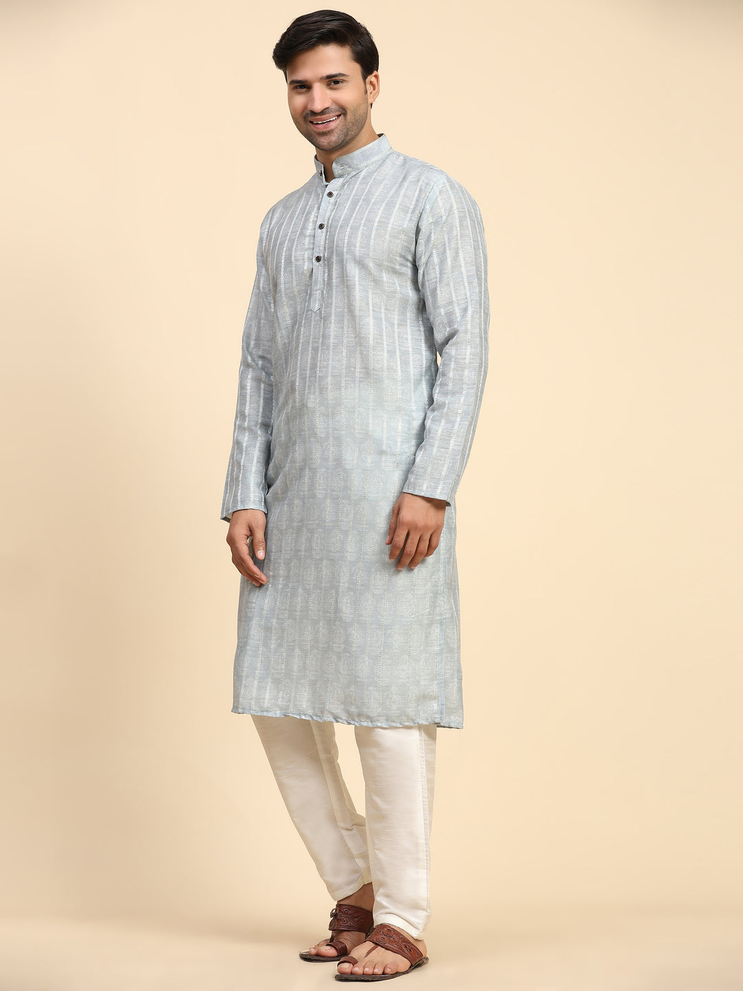 Men's Rado Cotton Designer Kurta | Traditional & Embroidered Kurta