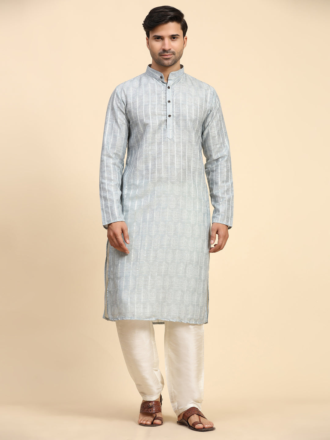 Men's Rado Cotton Designer Kurta | Traditional & Embroidered Kurta