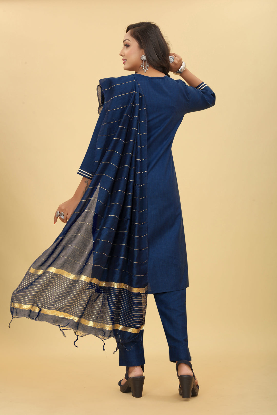 Elegant Cotton Magic Salwar Kameez with Embroidery | Elegant Ethnic Wear