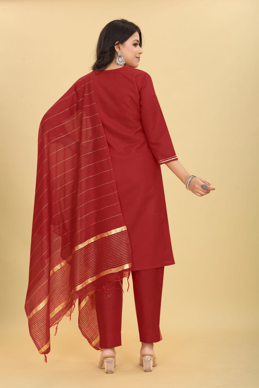 Elegant Cotton Magic Salwar Kameez with Embroidery | Elegant Ethnic Wear