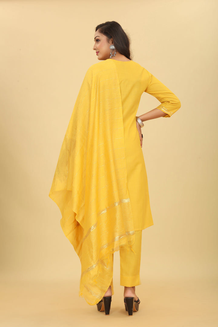 Elegant Cotton Magic Salwar Kameez with Embroidery | Elegant Ethnic Wear