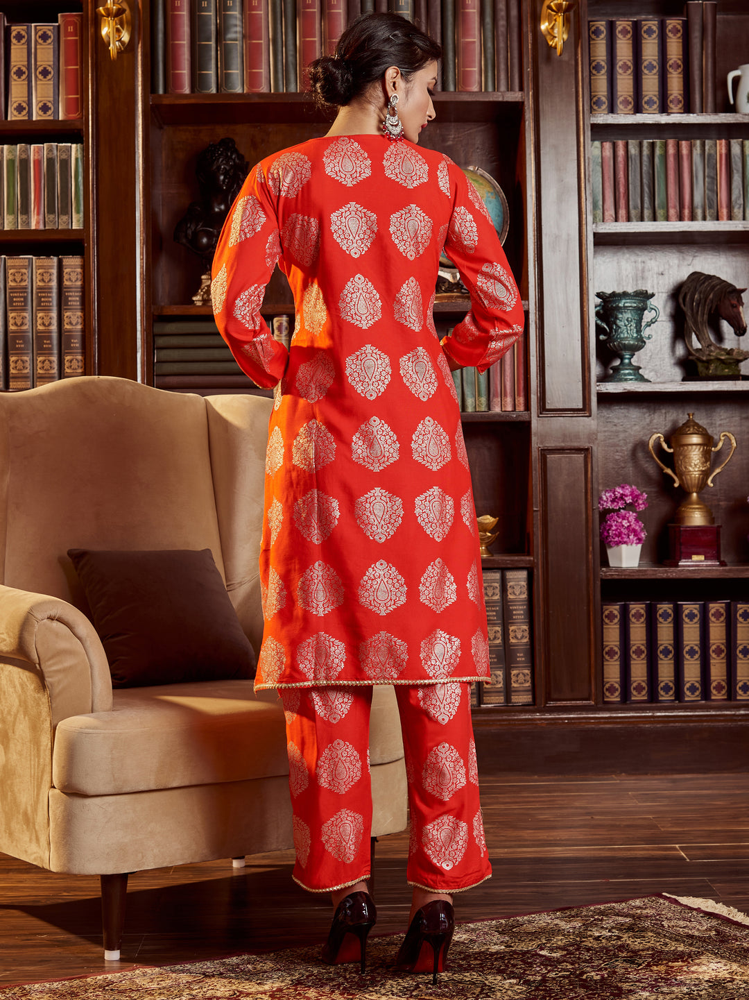 Red Rayon Salwar Kameez for Women | Elegant & Comfortable Ethnic Wear