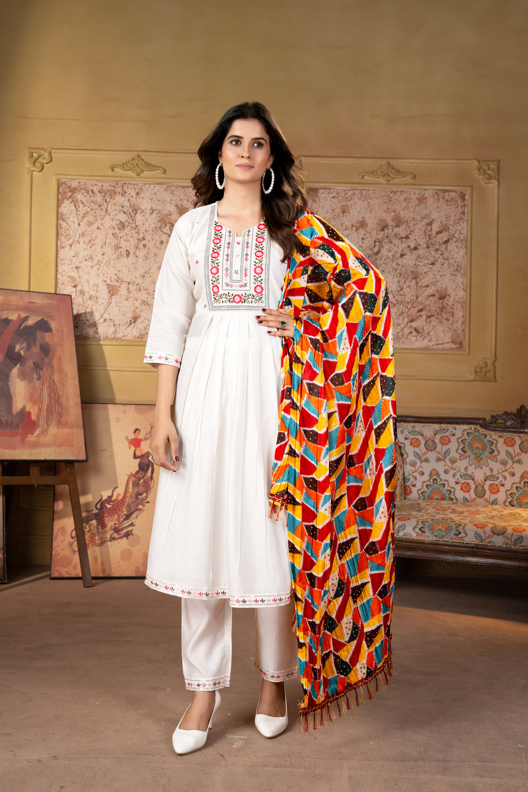 Viscose Chanderi Salwar Kameez for Women | Elegant & Stylish Ethnic Wear