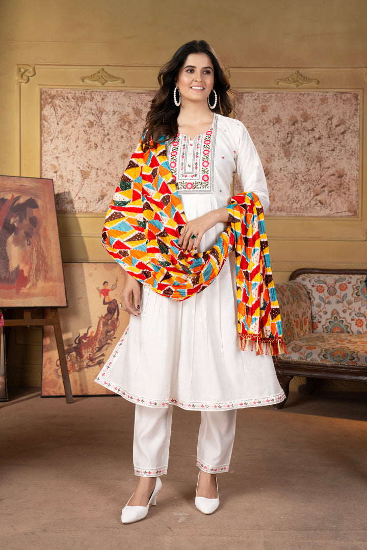 Viscose Chanderi Salwar Kameez for Women | Elegant & Stylish Ethnic Wear