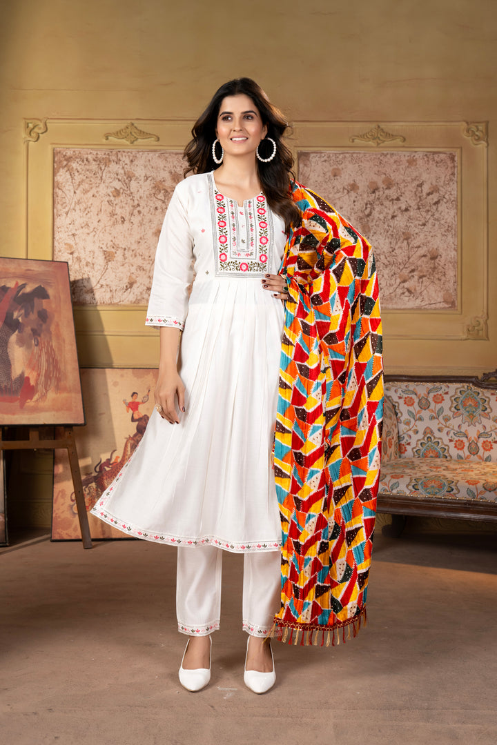 Viscose Chanderi Salwar Kameez for Women | Elegant & Stylish Ethnic Wear