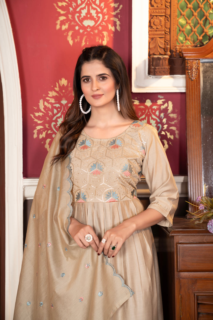 Viscose Chanderi Salwar Kameez for Women | Elegant & Stylish Ethnic Wear