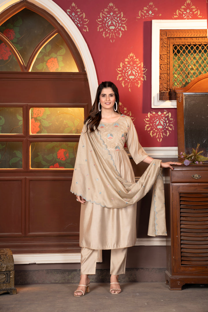 Viscose Chanderi Salwar Kameez for Women | Elegant & Stylish Ethnic Wear