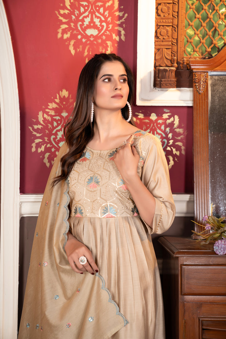 Viscose Chanderi Salwar Kameez for Women | Elegant & Stylish Ethnic Wear