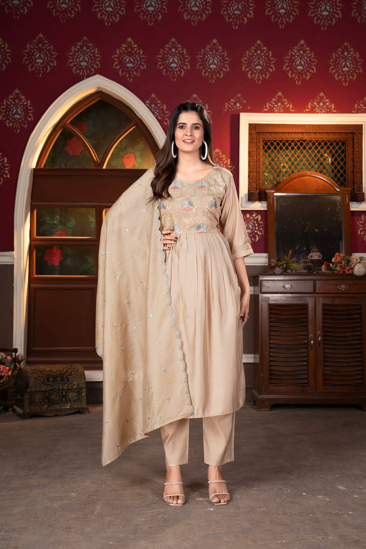 Viscose Chanderi Salwar Kameez for Women | Elegant & Stylish Ethnic Wear