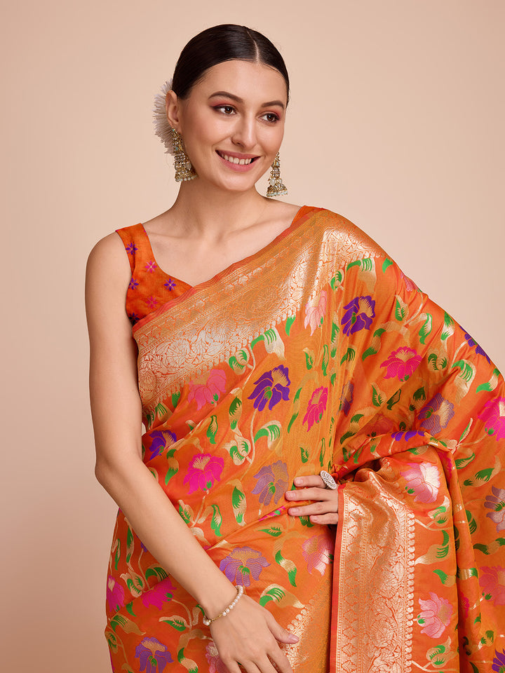 Paithani Silk Saree | Designer Meenakari Weaving for Special Occasions