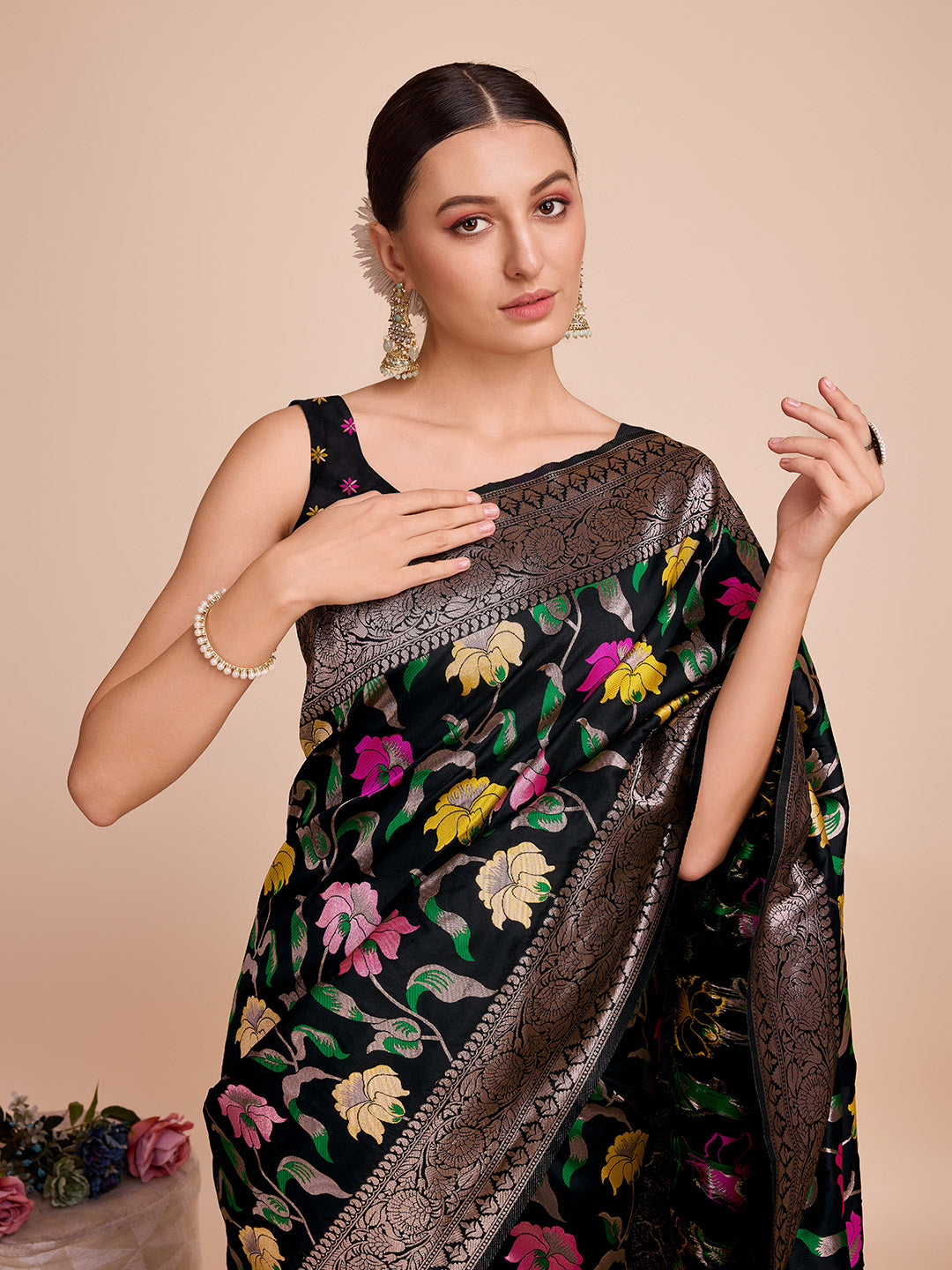 Paithani Silk Saree | Designer Meenakari Weaving for Special Occasions