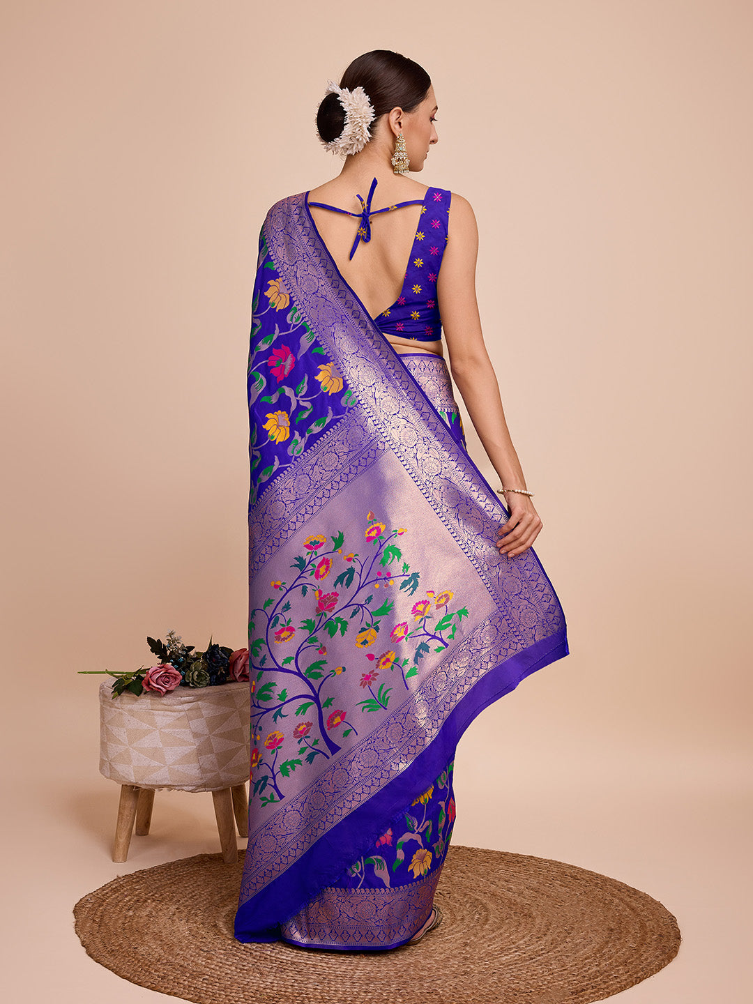 Paithani Silk Saree | Designer Meenakari Weaving for Special Occasions