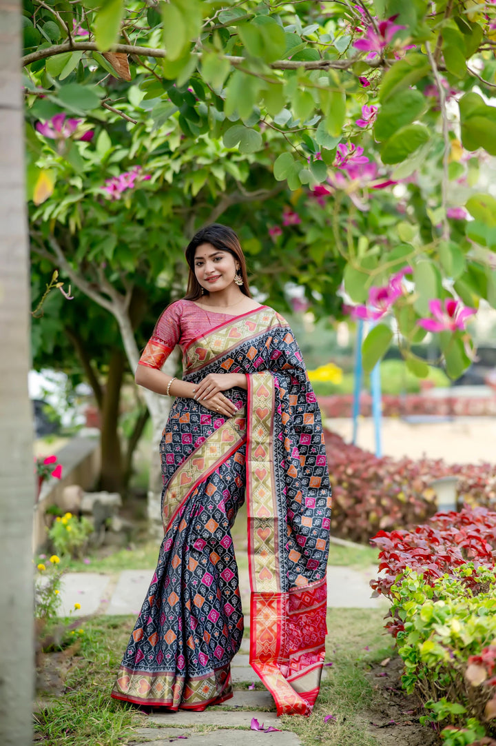 Banarasi Silk Saree | Wevon Meenakari Designer for Weddings & Events