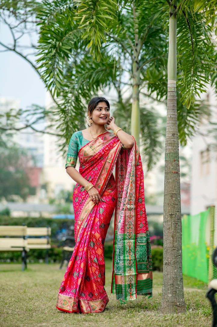 Banarasi Silk Saree | Wevon Meenakari Designer for Weddings & Events