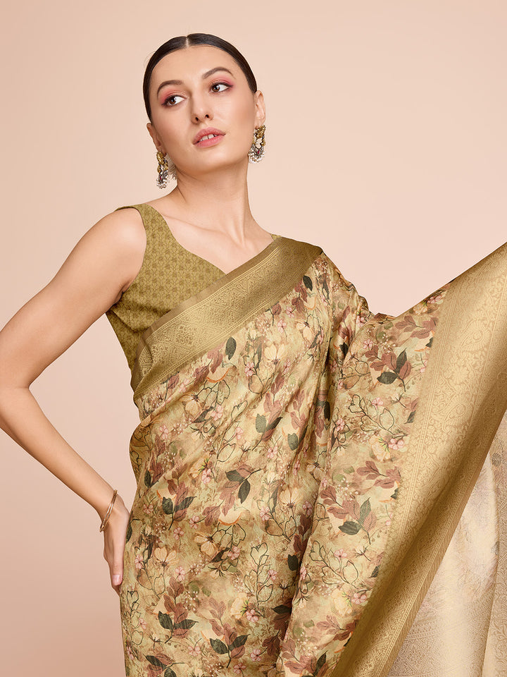 Gorgeous Kanjivaram Silk Saree | Crafted for Timeless Elegance