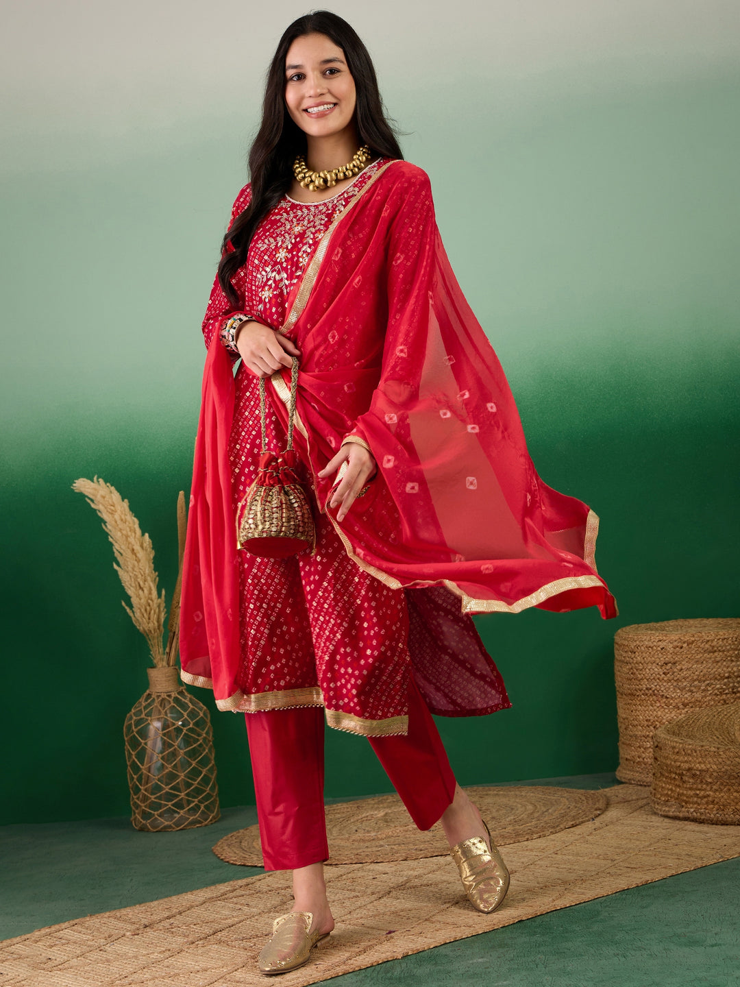 Elegant Maroon Jam Cotton Salwar Kameez with Intricate Embroidery | Perfect Festive Wear