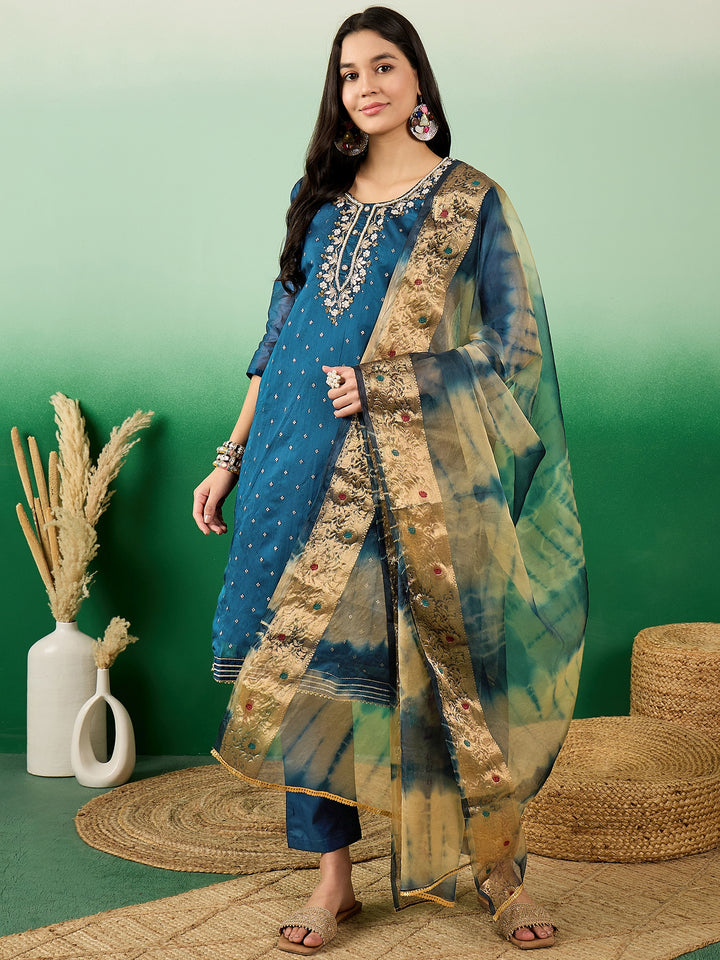 Stunning Modal Silk Salwar Kameez with Embroidery | Ideal Festive Wear