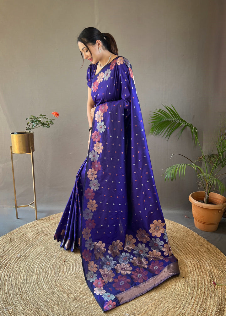 Exquisite Soft Silk Saree with | A Stylish and Sophisticated Choice