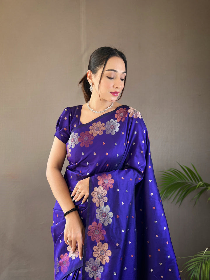 Exquisite Soft Silk Saree with | A Stylish and Sophisticated Choice