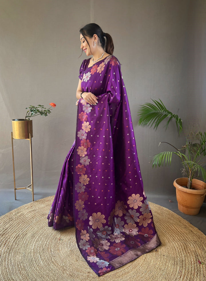 Exquisite Soft Silk Saree with | A Stylish and Sophisticated Choice