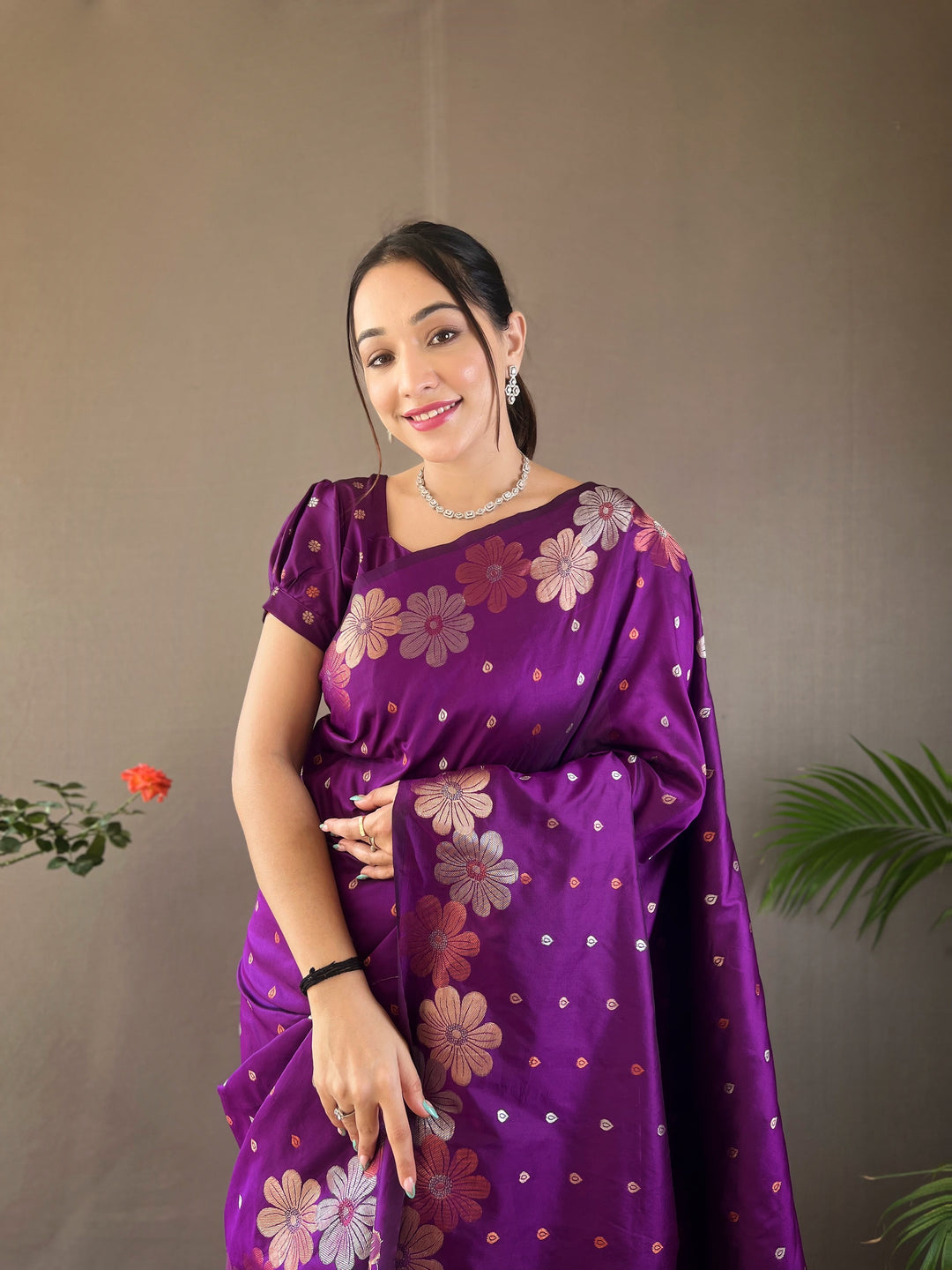 Exquisite Soft Silk Saree with | A Stylish and Sophisticated Choice