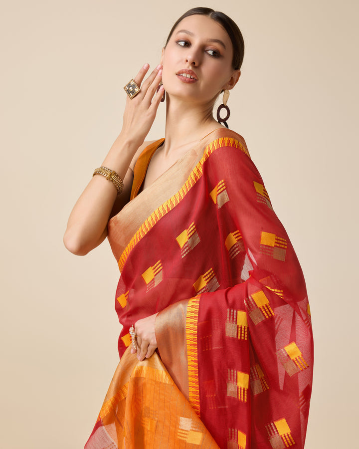 Beautiful Cotton Silk Saree with | Unmatched Beauty for Grand Occasions