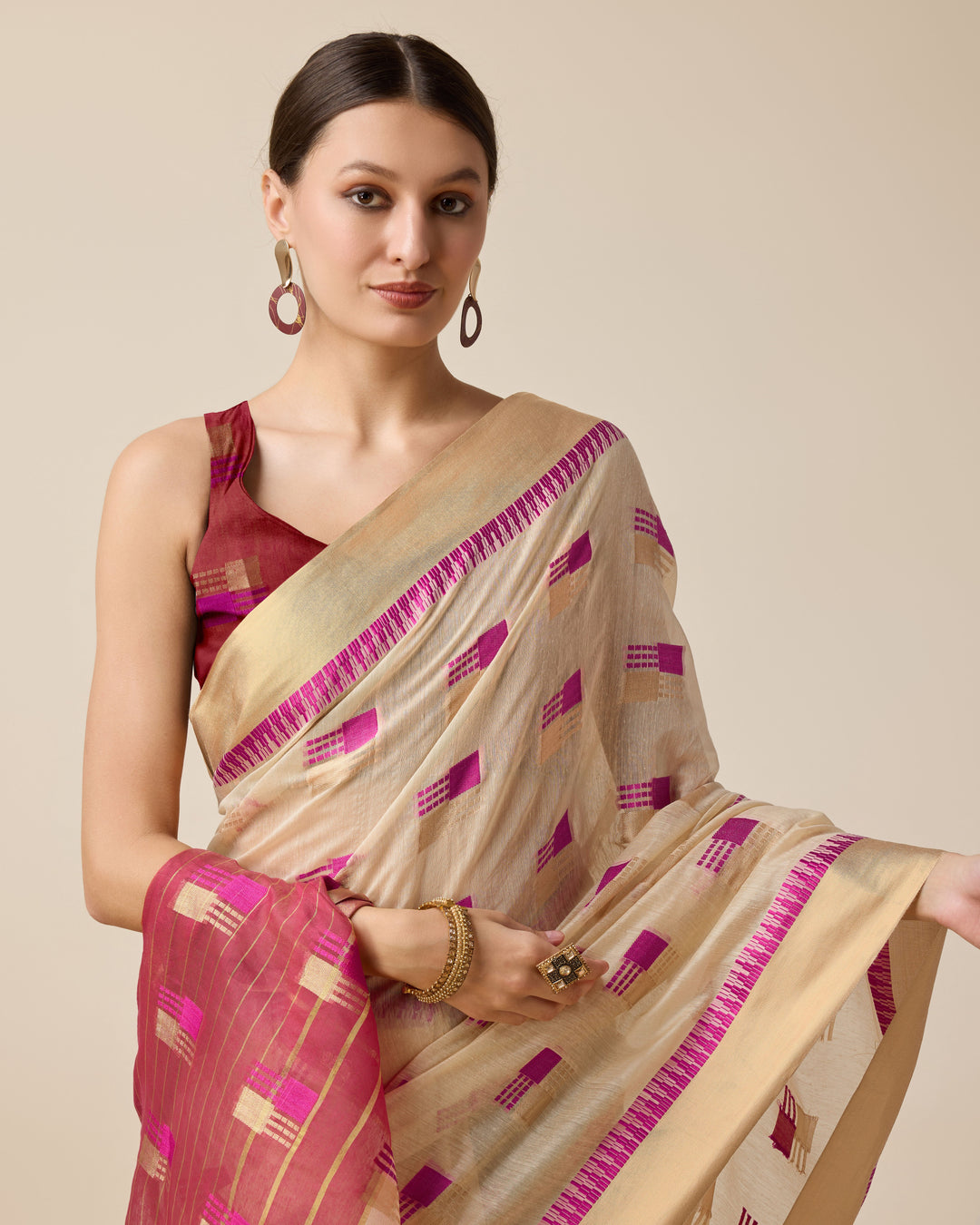 Beautiful Cotton Silk Saree with | Unmatched Beauty for Grand Occasions