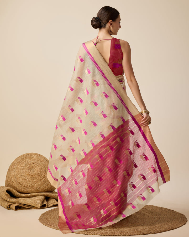 Beautiful Cotton Silk Saree with | Unmatched Beauty for Grand Occasions