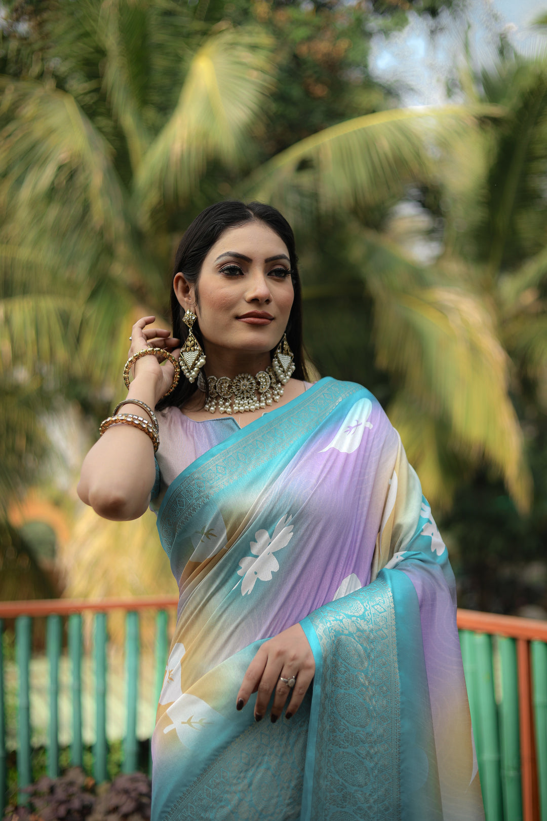 Luxurious Dola Silk Saree | Ideal for Special Events & Traditional Celebrations