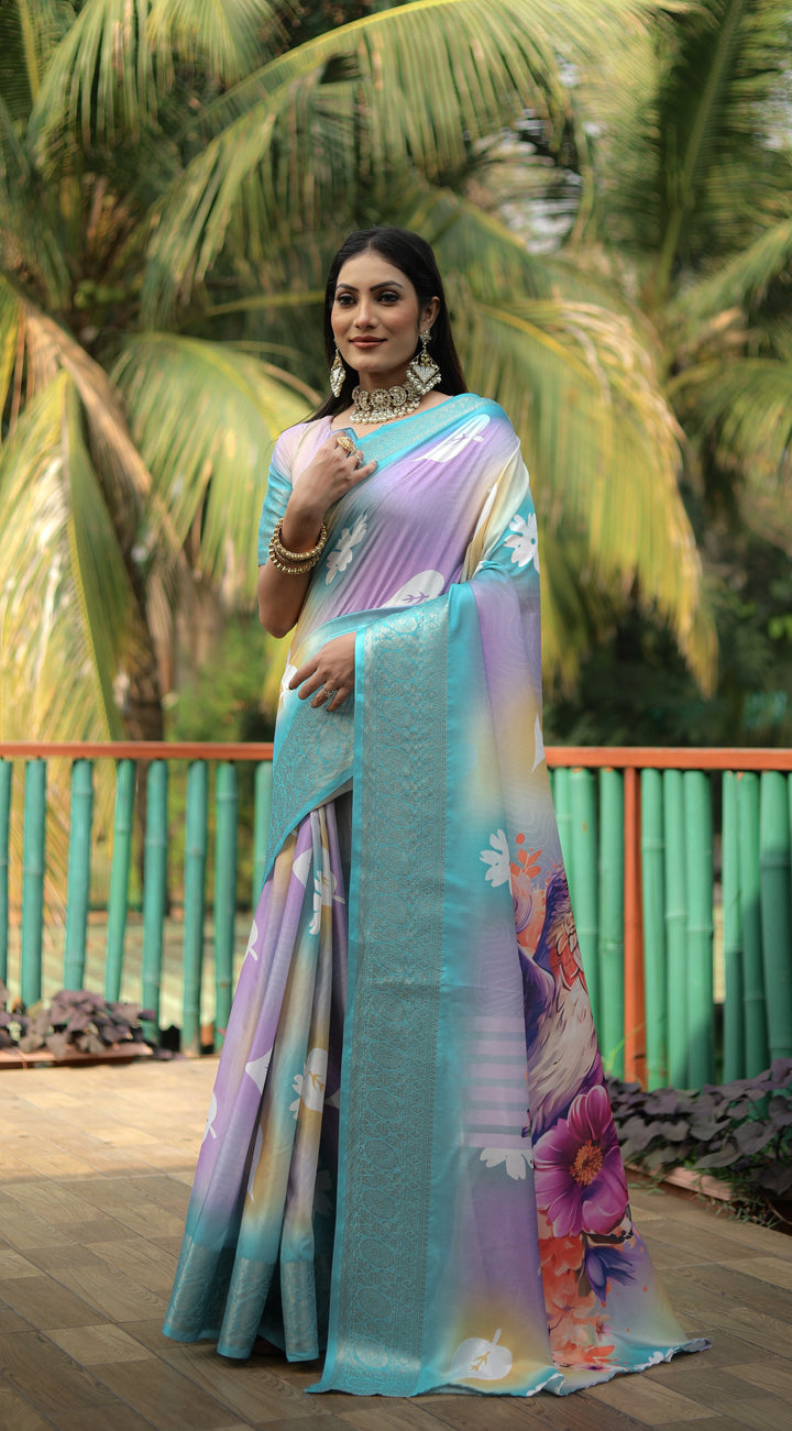 Luxurious Dola Silk Saree | Ideal for Special Events & Traditional Celebrations