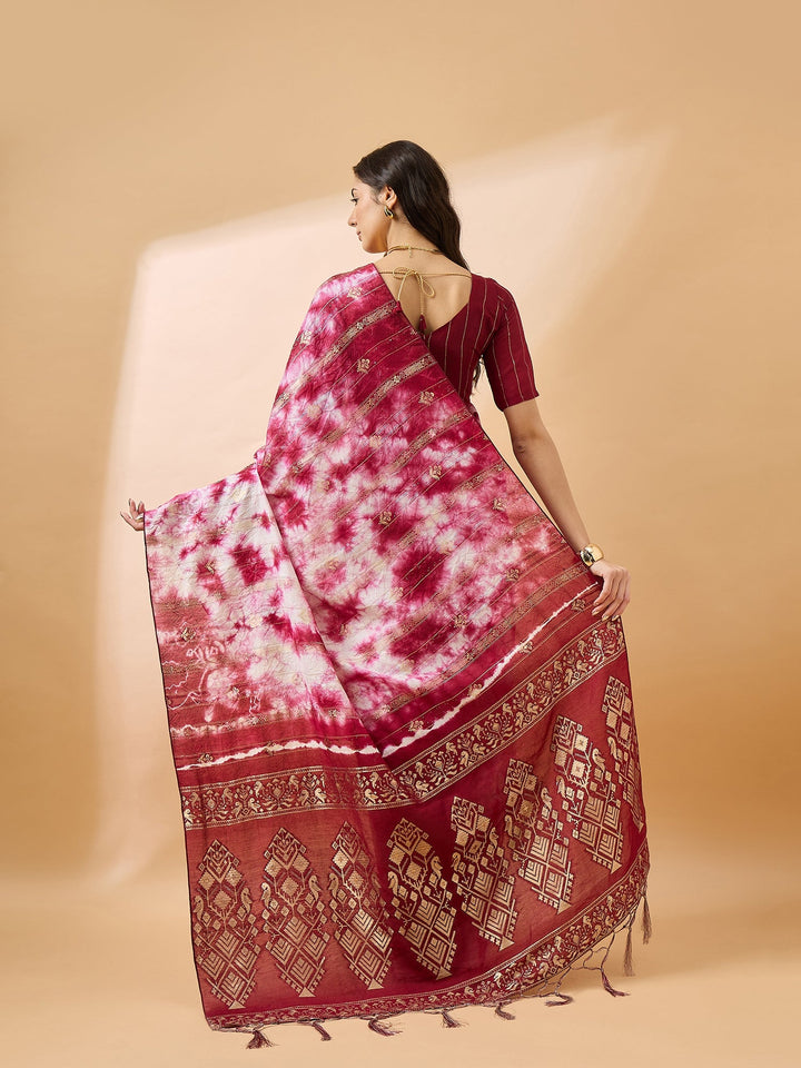 Designer Staple Dola Cotton Saree | Elegant Wevon Work for Special Events