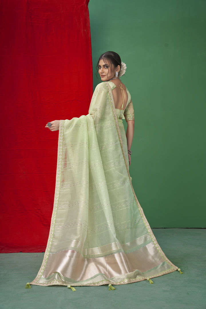 Gorgeous Organza Saree | Perfect for Special Celebrations