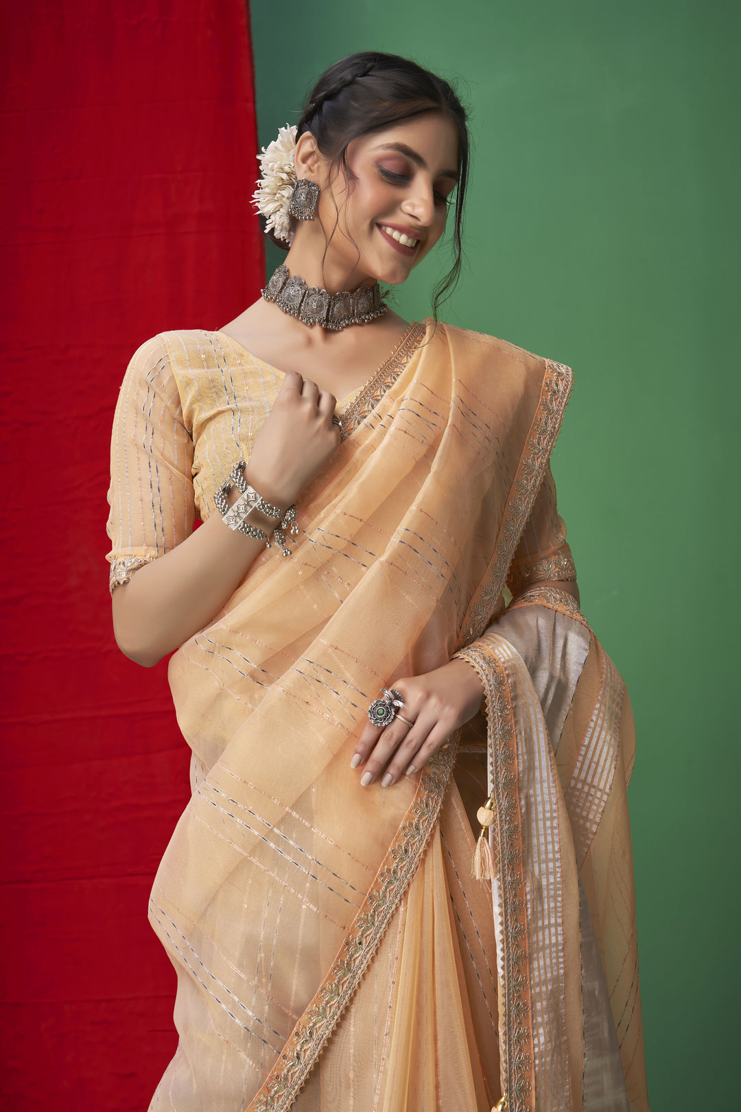 Gorgeous Organza Saree | Perfect for Special Celebrations