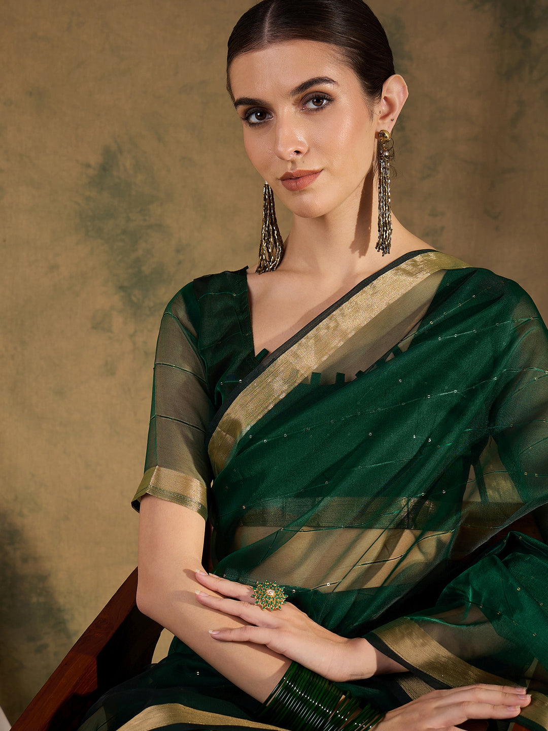 Radiant Organza Silk Saree with | Elegance Redefined for Weddings